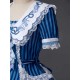 Twin Bears Antique Navy Bear Top Skirt Paneled OP and Sets(2nd Pre-Order/2 Colours/Full Payment Without Shipping)